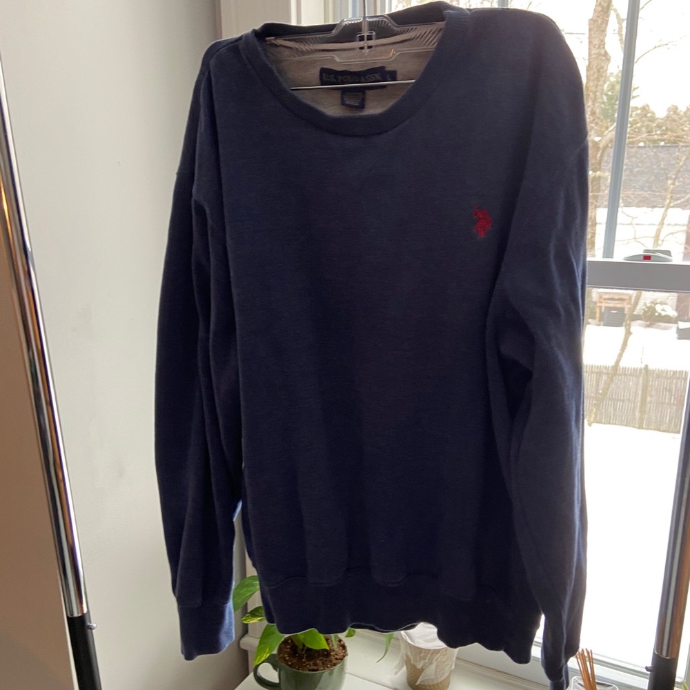 Blue crew neck Polo by Ralph Lauren.